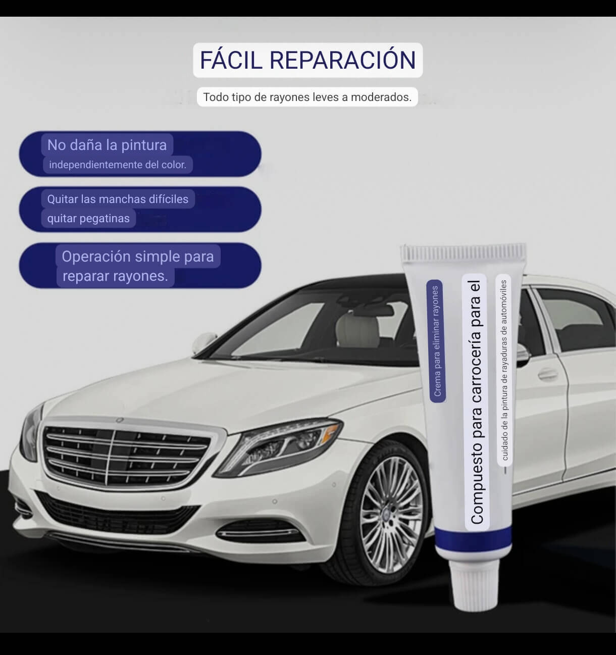 Kit Reparador Rayones Vehículos con Nanotecnología Original