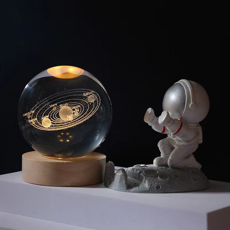 Lampara Bola de Cristal led 3D OFERTA!