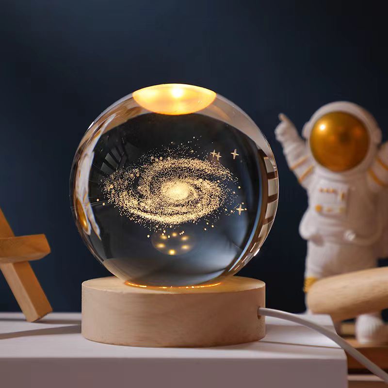 Lampara Bola de Cristal led 3D OFERTA!