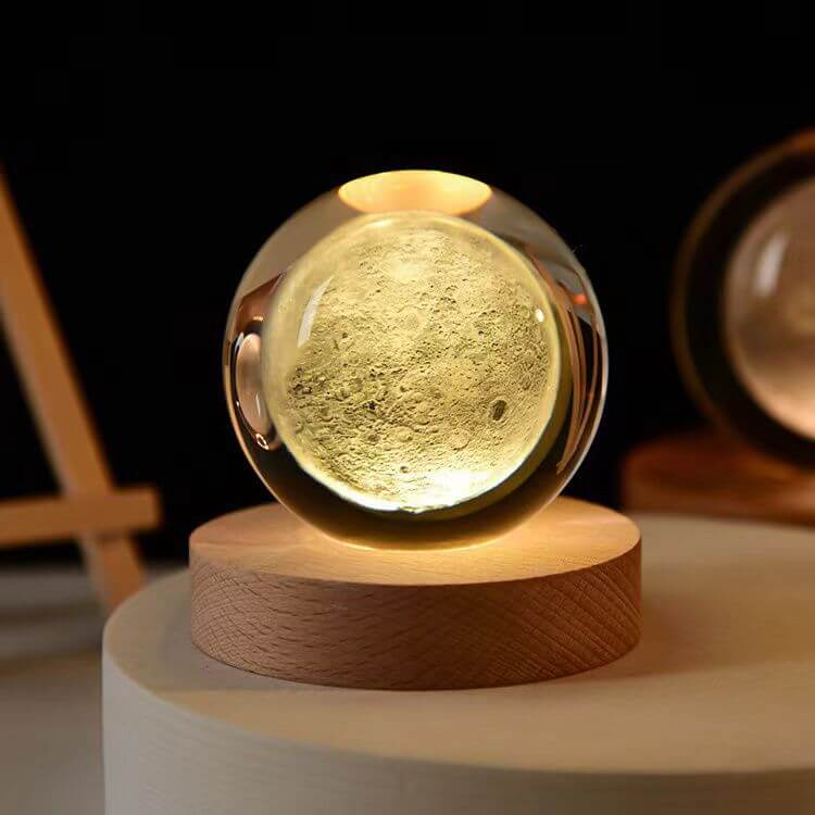 Lampara Bola de Cristal led 3D OFERTA!