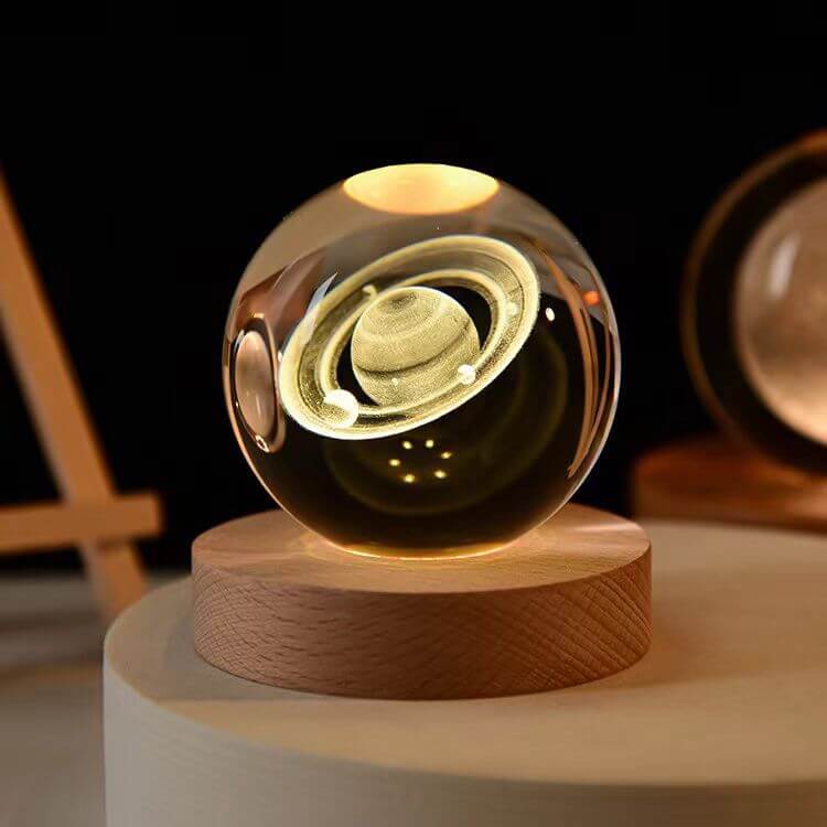 Lampara Bola de Cristal led 3D OFERTA!