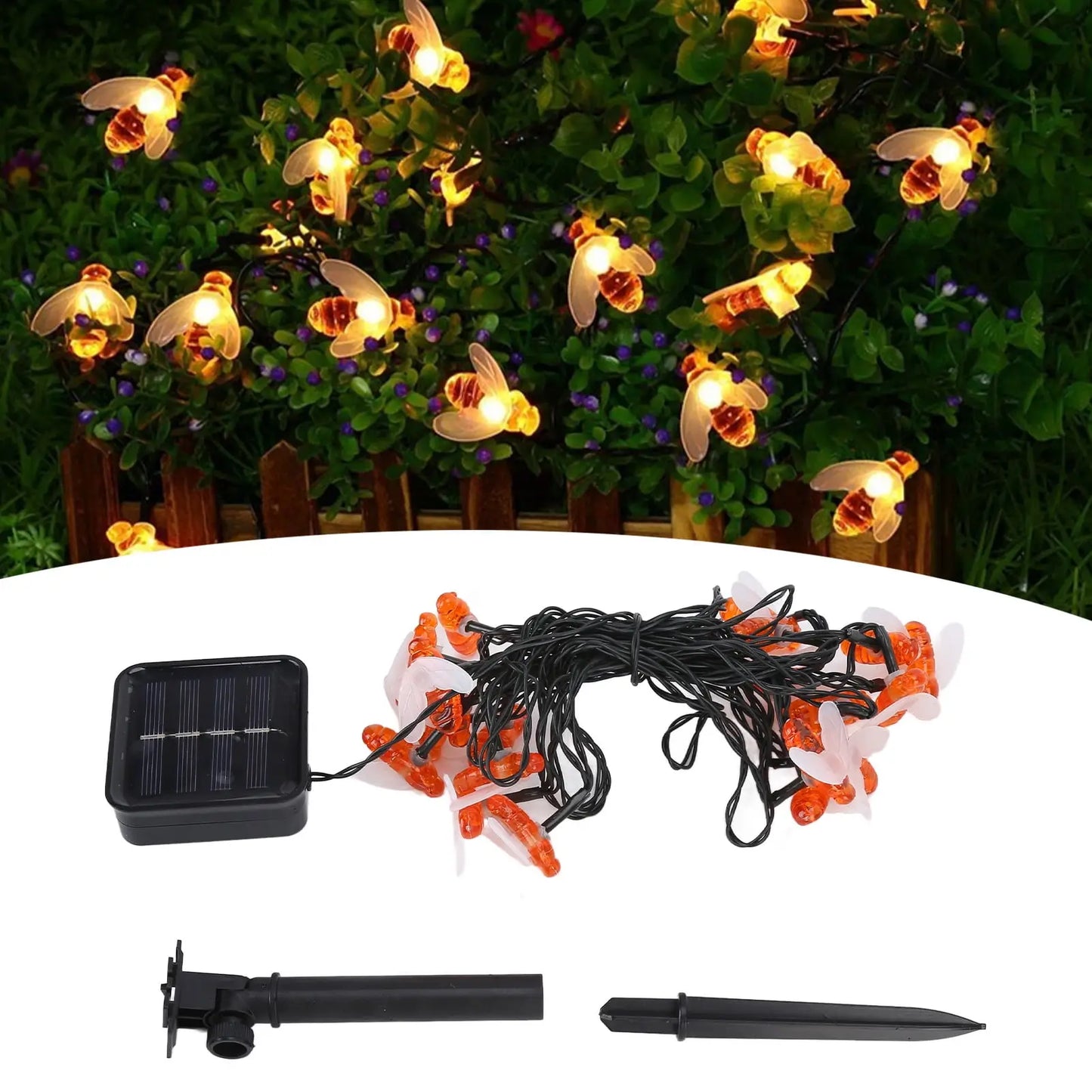 MAGIC SOLAR LIGHTS ABEJA X 5 MTS- ¡SUPER PROMO!