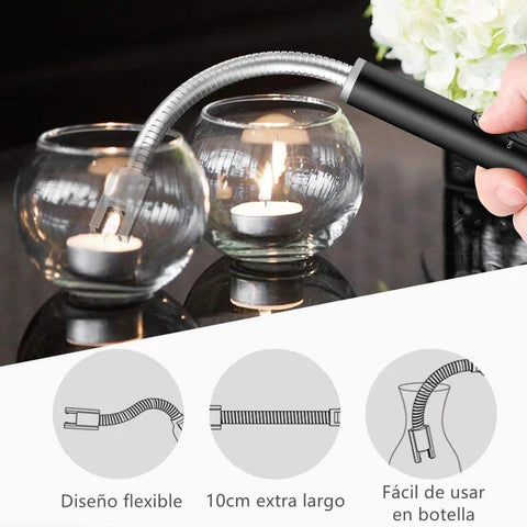 ENCENDEDOR SOPLETE CUELLO LARGO RECARGABLE PRO ! SUPER REMATE!
