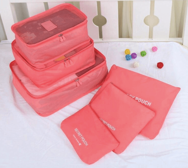 SET DE BOLSAS MULTIUSOS x 6 UNIDADES