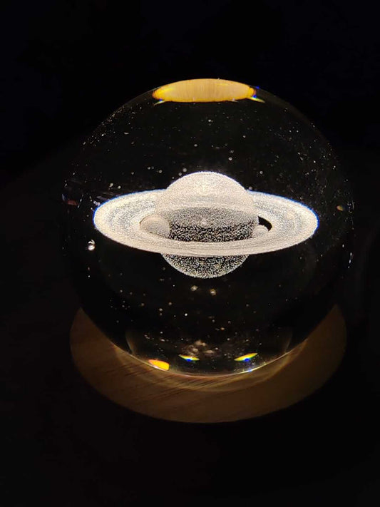 Lampara Bola de Cristal led 3D OFERTA!