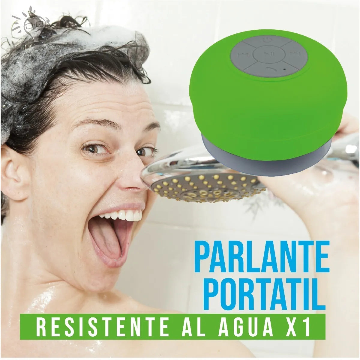 PARLANTE IMPERMEABLE DUCHA BLUETOOTH